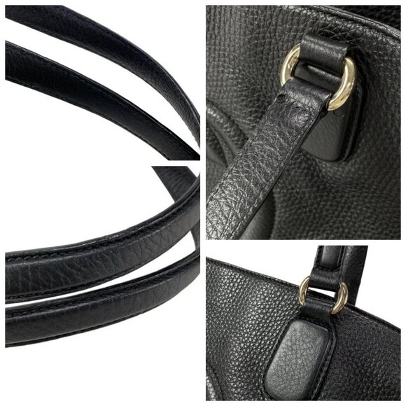 GUCCI Soho Black Leather - Tote Bag 810-070225 - Picture 7 of 15